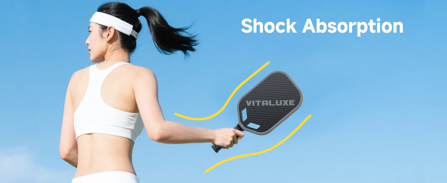 VITALUXE Pickleball Weighted Tape for 16mm Edgeless Paddles | Edge Guard | Lead Tape Alternative | No Glue | Easy Install and Replace