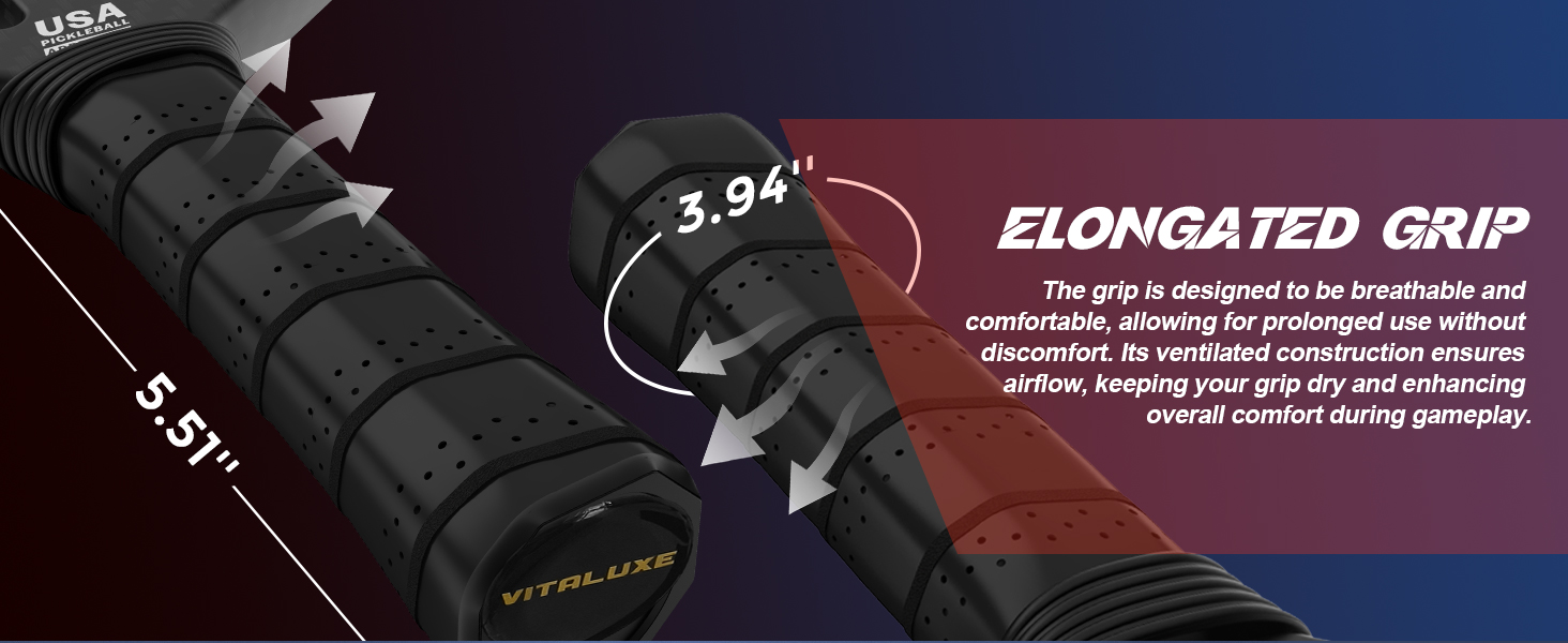 Carbon Fiber Pickleball Paddle, Edgeless T700+3K Textured Carbon Friction Surface，Thermoformed Pickleball Paddle with Aerodynamic Design Used for tournaments, Power & Control & Spin Max